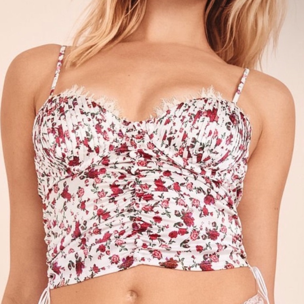 Love and lemons bustier top